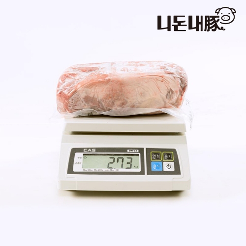 [니돈내돈] 스페인산 코렌 듀록 목살 원육 2kg 내외 (냉동)